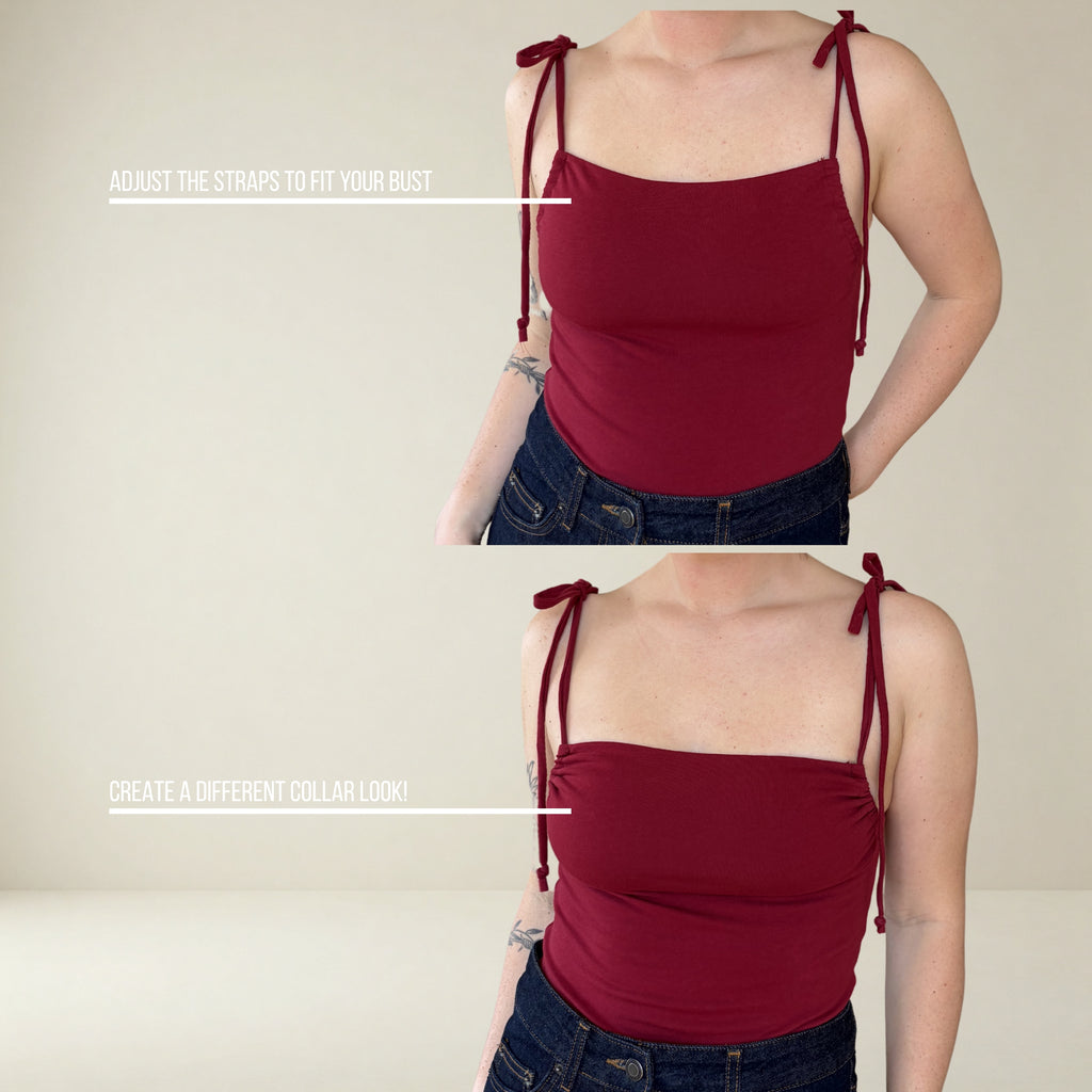 DR001 - Robe doublée en tricot avec bretelles ajustables et volants