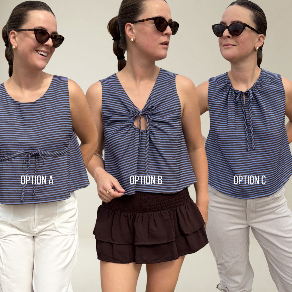 BUNDLE001 - Trio de hauts et robes sans manches